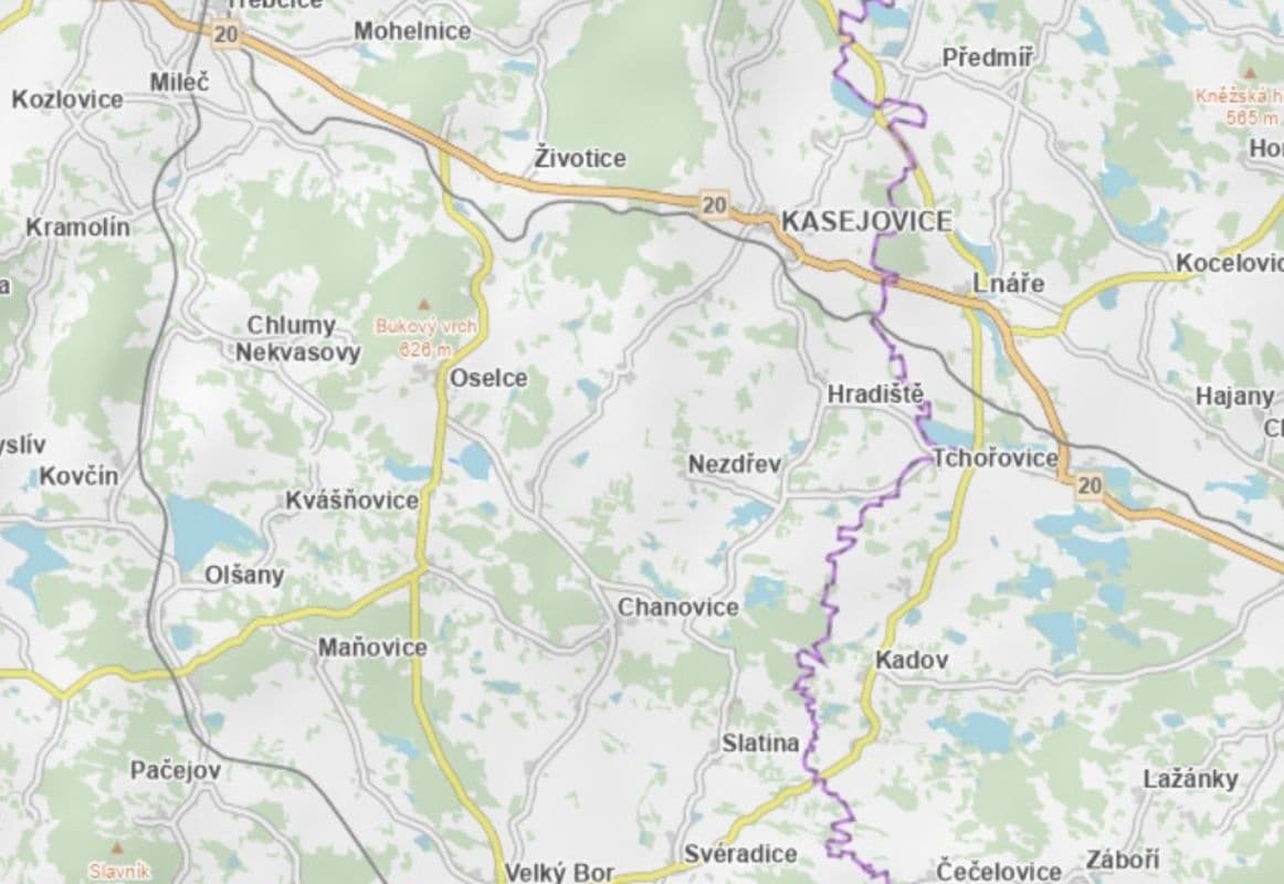plot for sale, 3,779 m², Oselce, Plzeňský Region plot for sale, 3,779 m², Oselce, Plzeňský Region