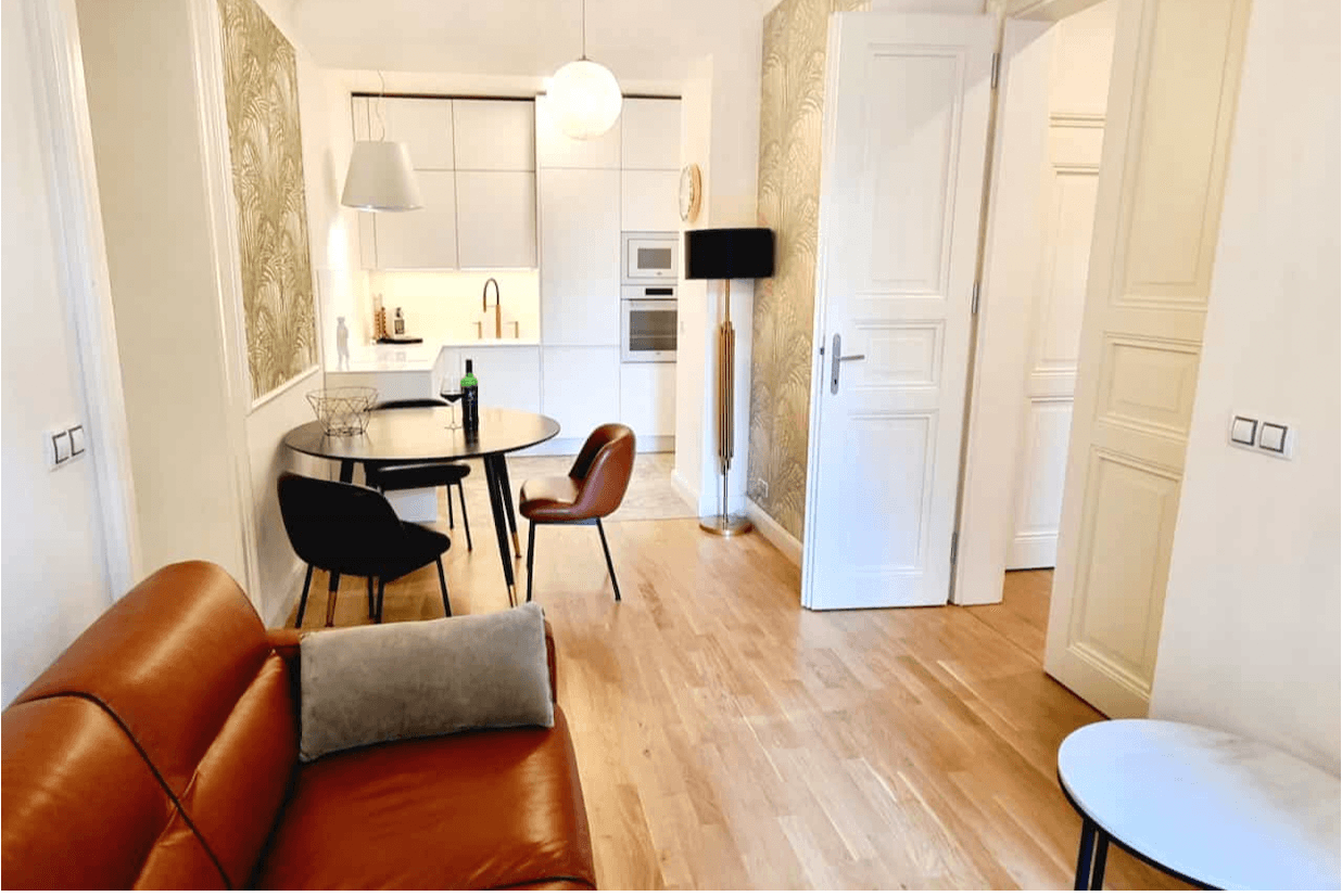 1 bedroom with open-plan kitchen flat to rent, 70 m², U Rajské zahrady, Prague, Prague 1 bedroom with open-plan kitchen flat to rent, 70 m², U Rajské zahrady, Prague, Prague