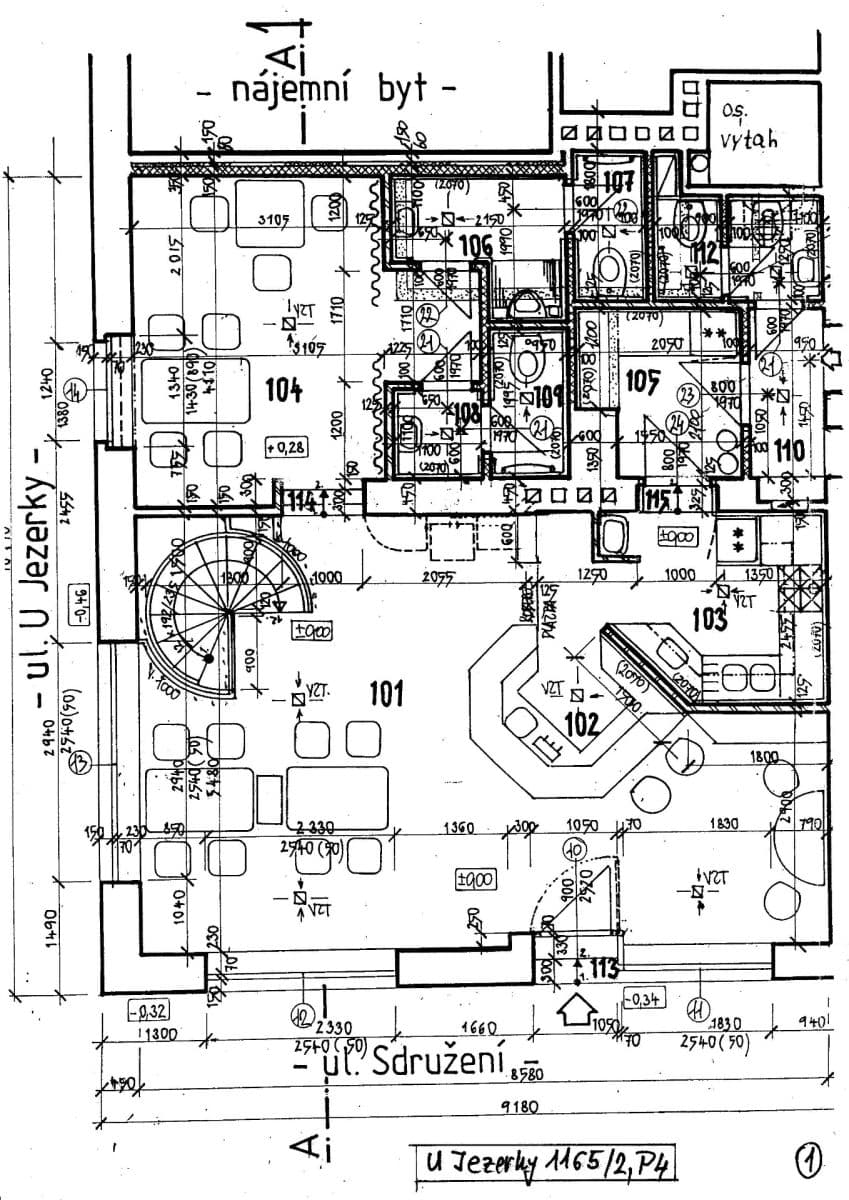 non-residential property to rent, 141 m², U Jezerky, Prague, Prague non-residential property to rent, 141 m², U Jezerky, Prague, Prague