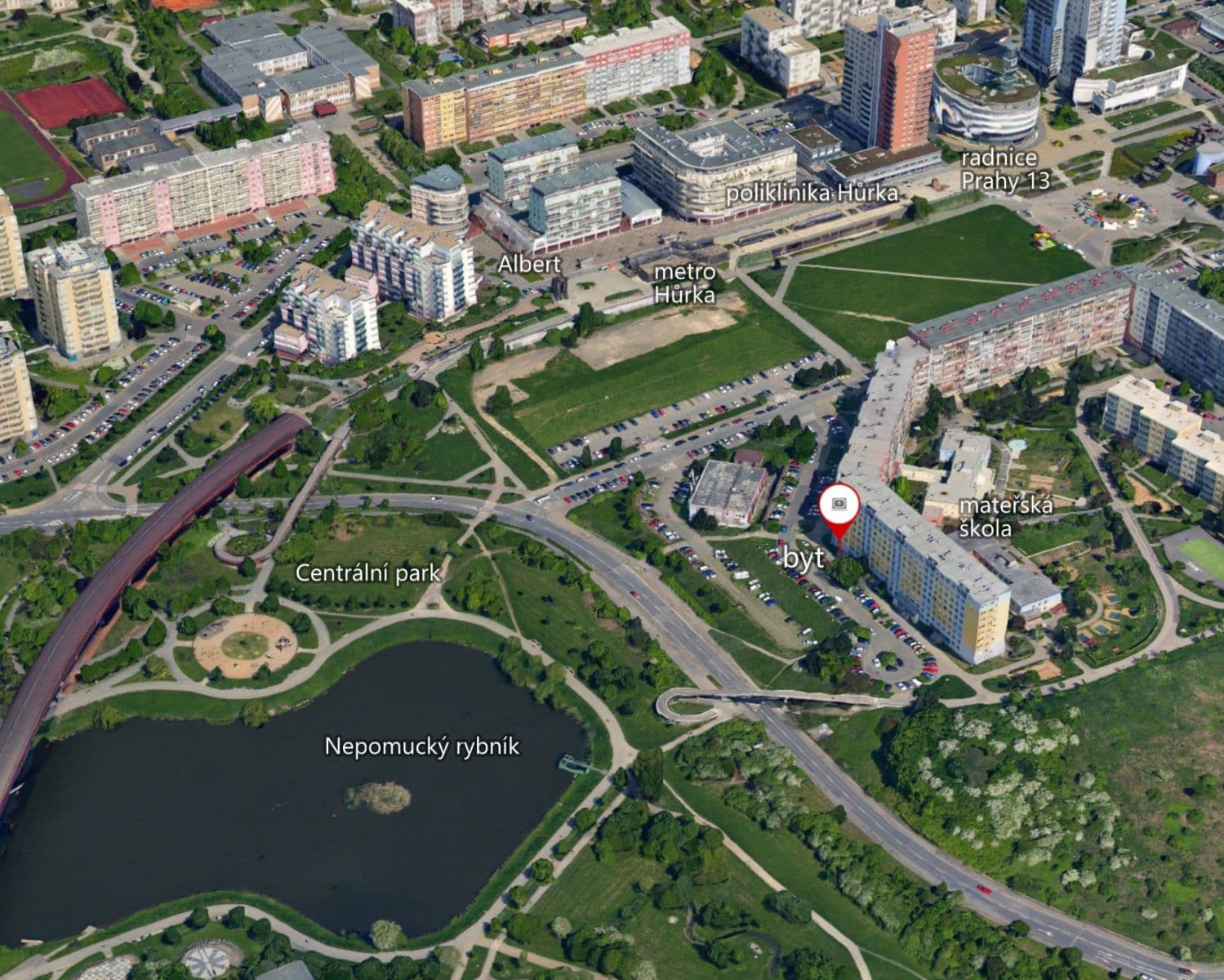 2 bedroom with open-plan kitchen flat for sale, 93 m², Husníkova, Prague, Prague 2 bedroom with open-plan kitchen flat for sale, 93 m², Husníkova, Prague, Prague