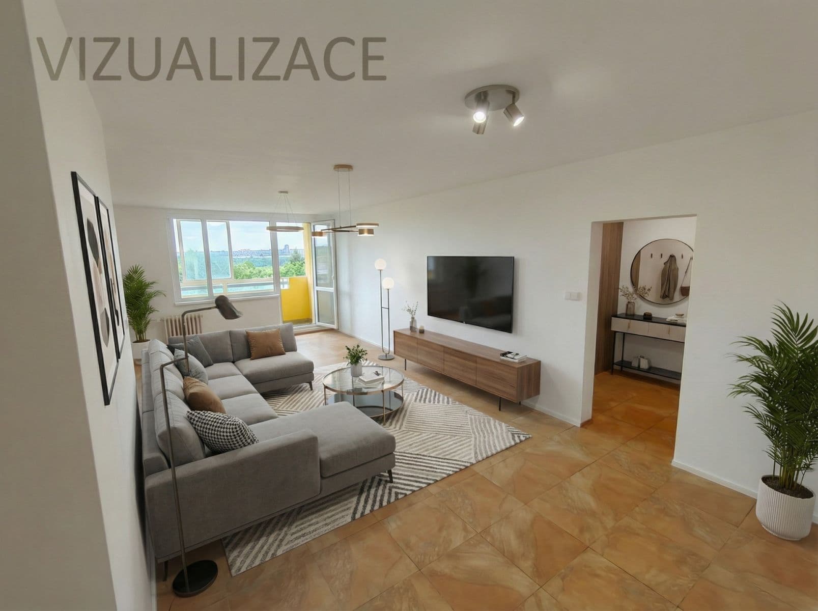 2 bedroom with open-plan kitchen flat for sale, 93 m², Husníkova, Prague, Prague 2 bedroom with open-plan kitchen flat for sale, 93 m², Husníkova, Prague, Prague