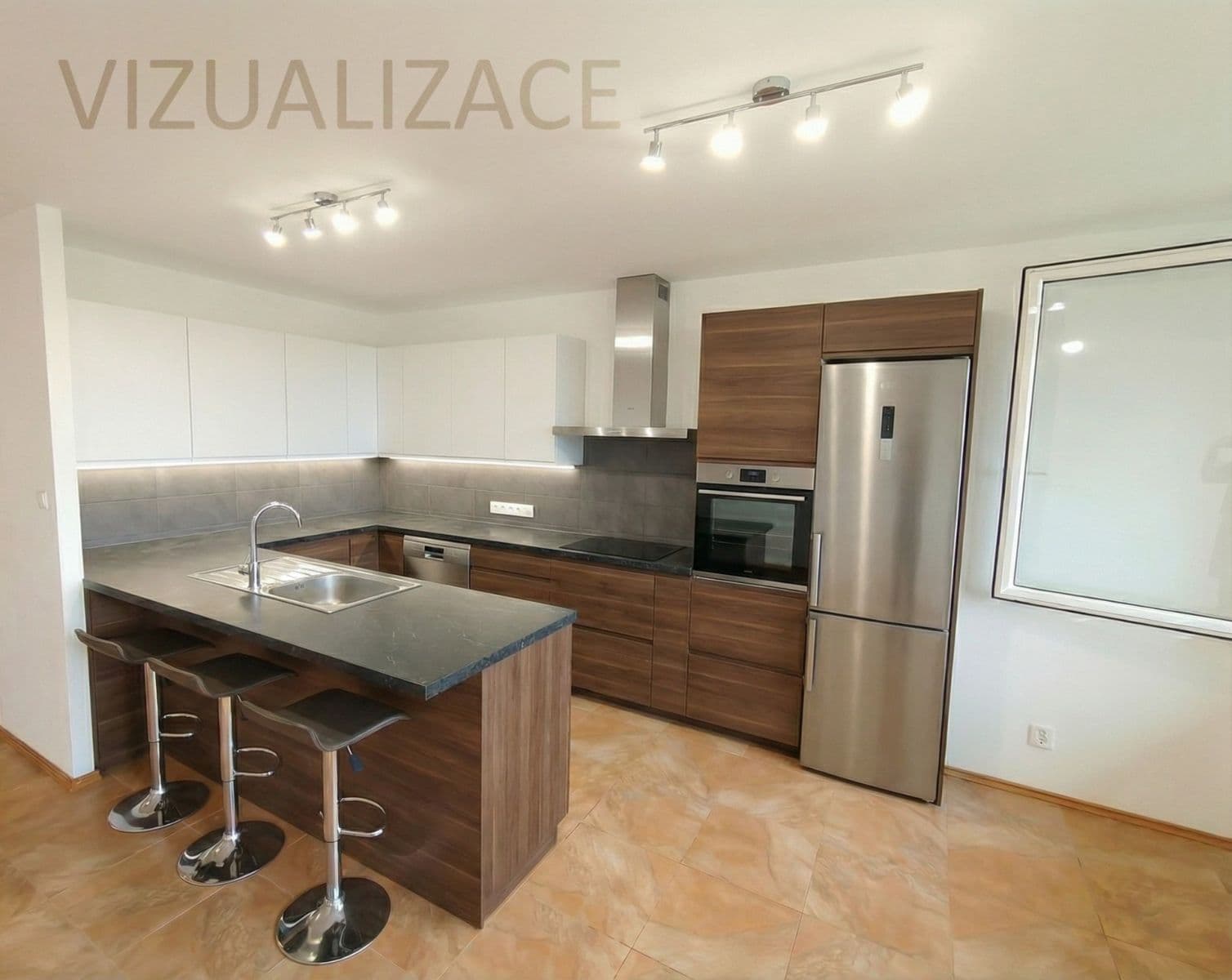2 bedroom with open-plan kitchen flat for sale, 93 m², Husníkova, Prague, Prague 2 bedroom with open-plan kitchen flat for sale, 93 m², Husníkova, Prague, Prague