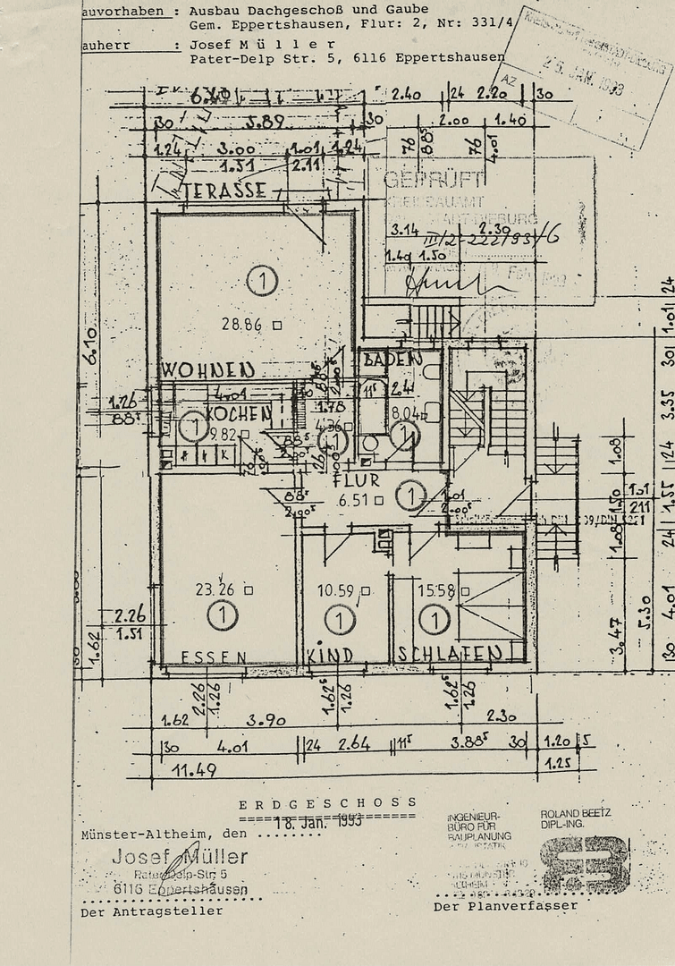 4 bedroom flat for sale, 103 m², Eppertshausen, Hesse 4 bedroom flat for sale, 103 m², Eppertshausen, Hesse