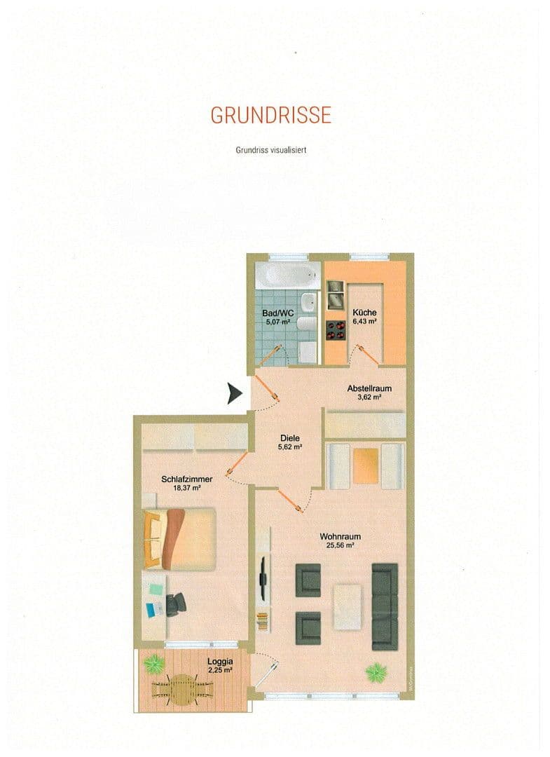 2 bedroom flat for sale, 65 m², Schwabenstraße 44, Marktoberdorf, Bavaria 2 bedroom flat for sale, 65 m², Schwabenstraße 44, Marktoberdorf, Bavaria