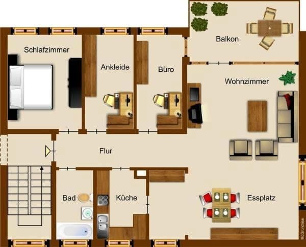 4 bedroom flat to rent, 106 m², Kuhstr. 11b, Wachtberg, North Rhine-Westphalia 4 bedroom flat to rent, 106 m², Kuhstr. 11b, Wachtberg, North Rhine-Westphalia