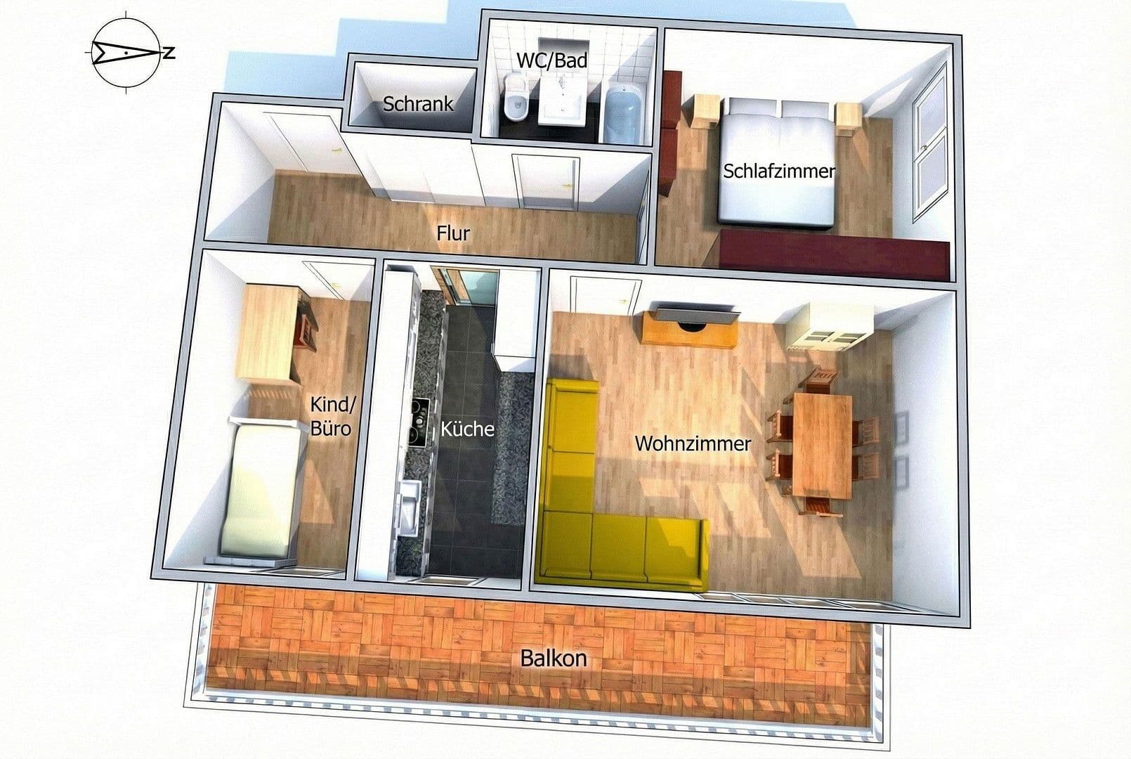 3 bedroom flat for sale, 73 m², München, Bavaria 3 bedroom flat for sale, 73 m², München, Bavaria