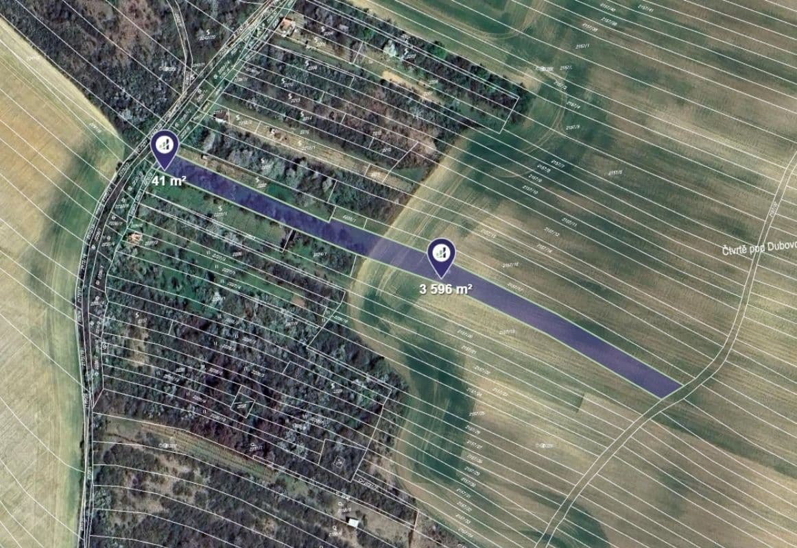 plot for sale, 1,819 m², Ždánice, Jihomoravský Region plot for sale, 1,819 m², Ždánice, Jihomoravský Region