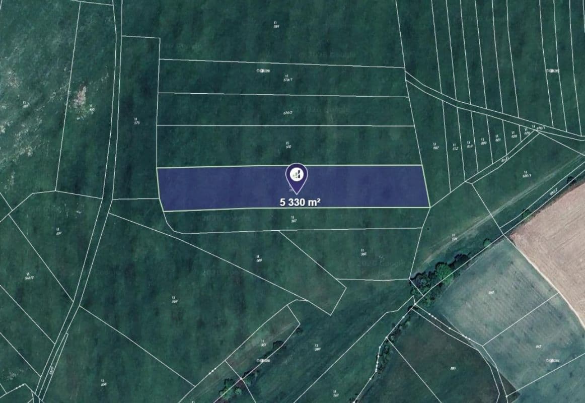 plot for sale, 5,330 m², Dolní Újezd, Olomoucký Region plot for sale, 5,330 m², Dolní Újezd, Olomoucký Region