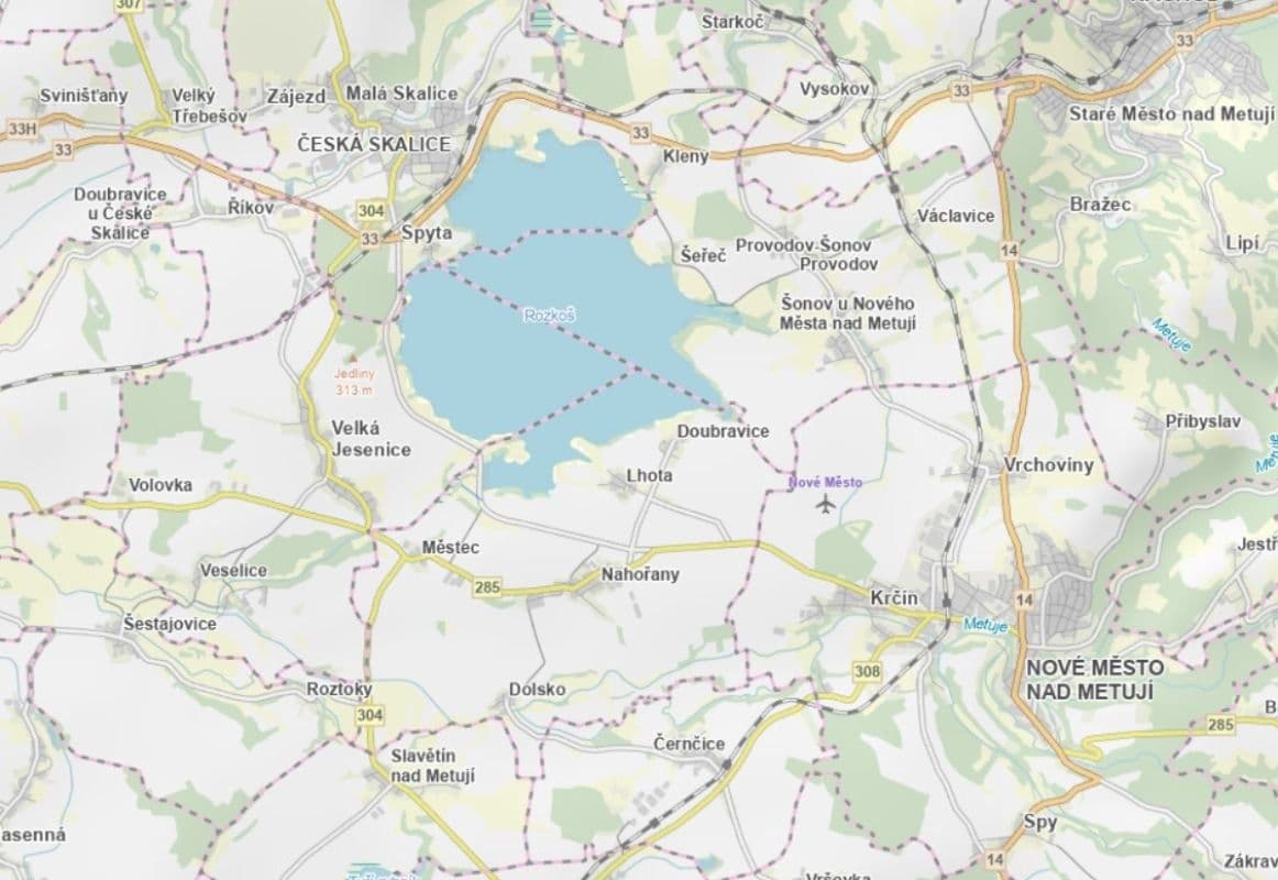 plot for sale, 2,830 m², Nahořany, Královéhradecký Region plot for sale, 2,830 m², Nahořany, Královéhradecký Region