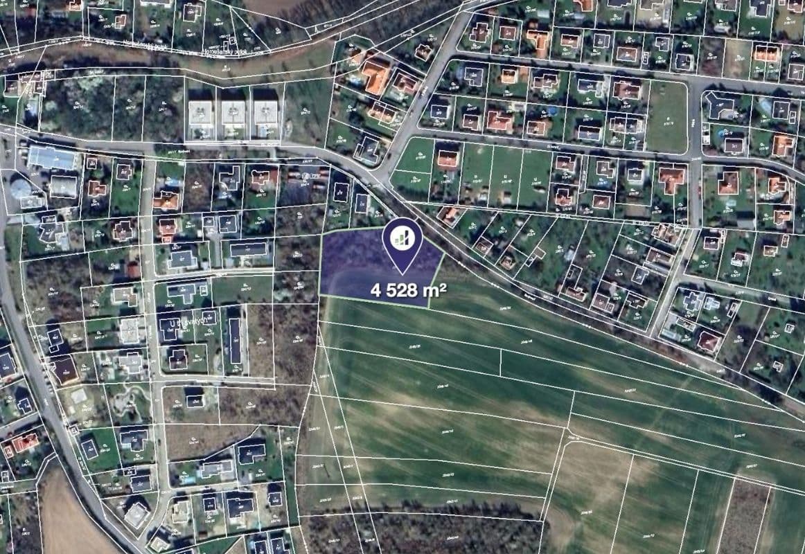 plot for sale, 4,528 m², Úvaly, Středočeský Region plot for sale, 4,528 m², Úvaly, Středočeský Region