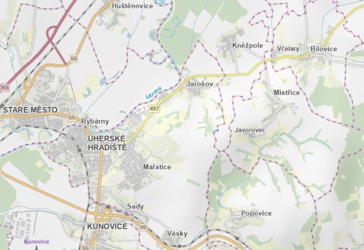 plot for sale, 4,232 m², Uherské Hradiště, Zlínský Region plot for sale, 4,232 m², Uherské Hradiště, Zlínský Region