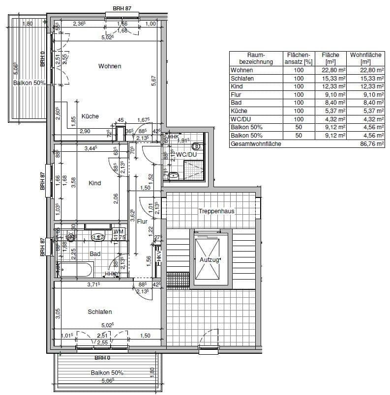 3 bedroom flat to rent, 87 m², An der alten Gärtnerei 28, Berlin, Berlin 3 bedroom flat to rent, 87 m², An der alten Gärtnerei 28, Berlin, Berlin