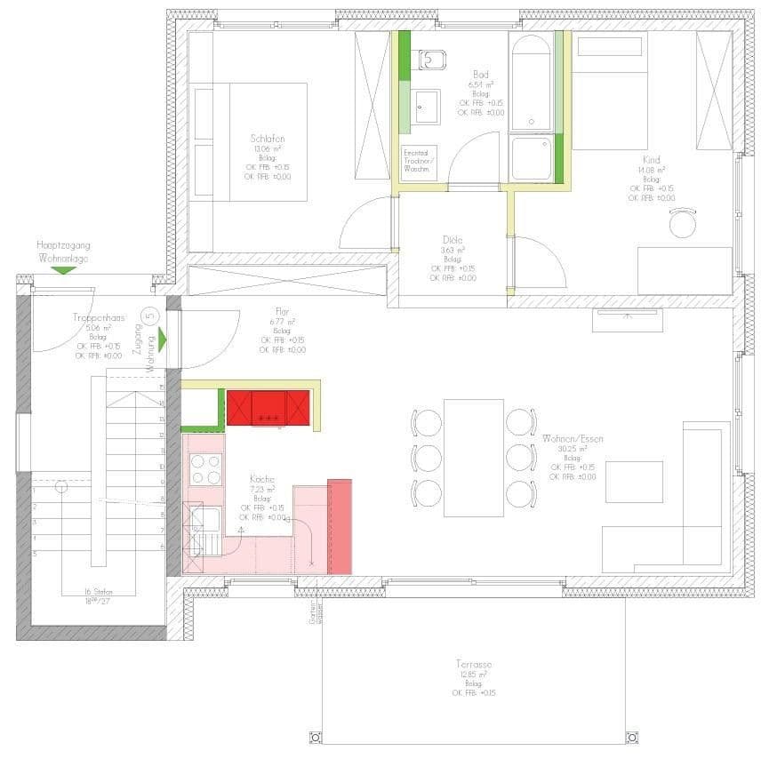 3 bedroom flat for sale, 82 m², Holzheim, Bavaria 3 bedroom flat for sale, 82 m², Holzheim, Bavaria