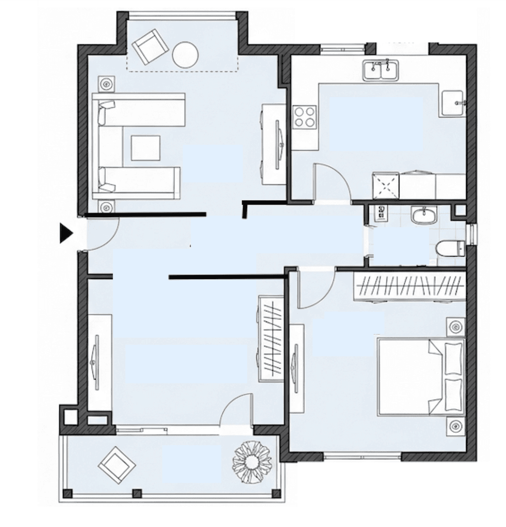 3 bedroom flat for sale, 61 m², Menzelstrasse 21, Berlin, Berlin 3 bedroom flat for sale, 61 m², Menzelstrasse 21, Berlin, Berlin