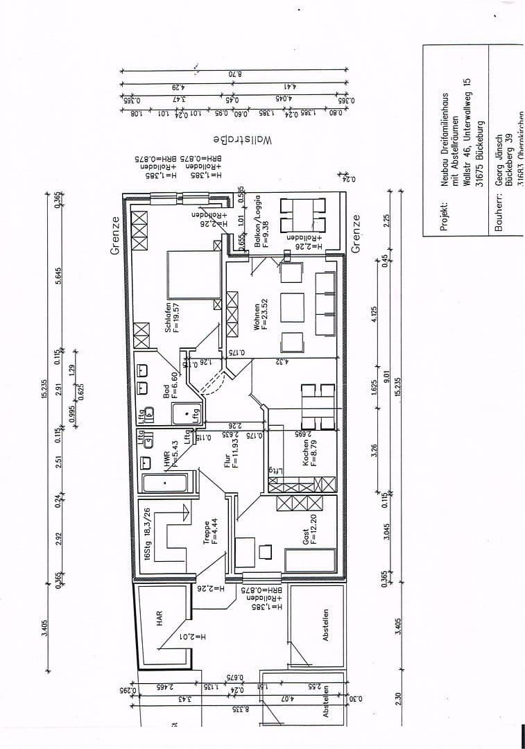 3 bedroom flat for sale, 100 m², Unterwallweg 15, Bückeburg, Lower Saxony 3 bedroom flat for sale, 100 m², Unterwallweg 15, Bückeburg, Lower Saxony