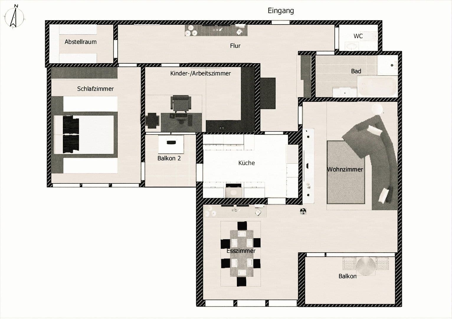 4 bedroom flat for sale, 102 m², Bietigheim-Bissingen, Baden-Württemberg 4 bedroom flat for sale, 102 m², Bietigheim-Bissingen, Baden-Württemberg
