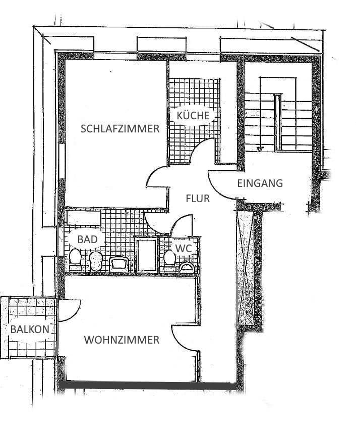 2 bedroom flat to rent, 70 m², Hamburg, Hamburg 2 bedroom flat to rent, 70 m², Hamburg, Hamburg