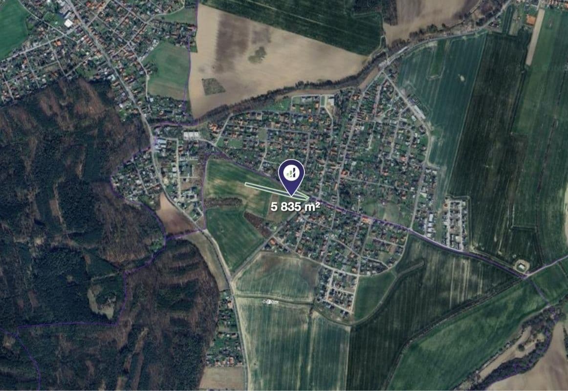 plot for sale, 5,835 m², Úvaly, Středočeský Region plot for sale, 5,835 m², Úvaly, Středočeský Region