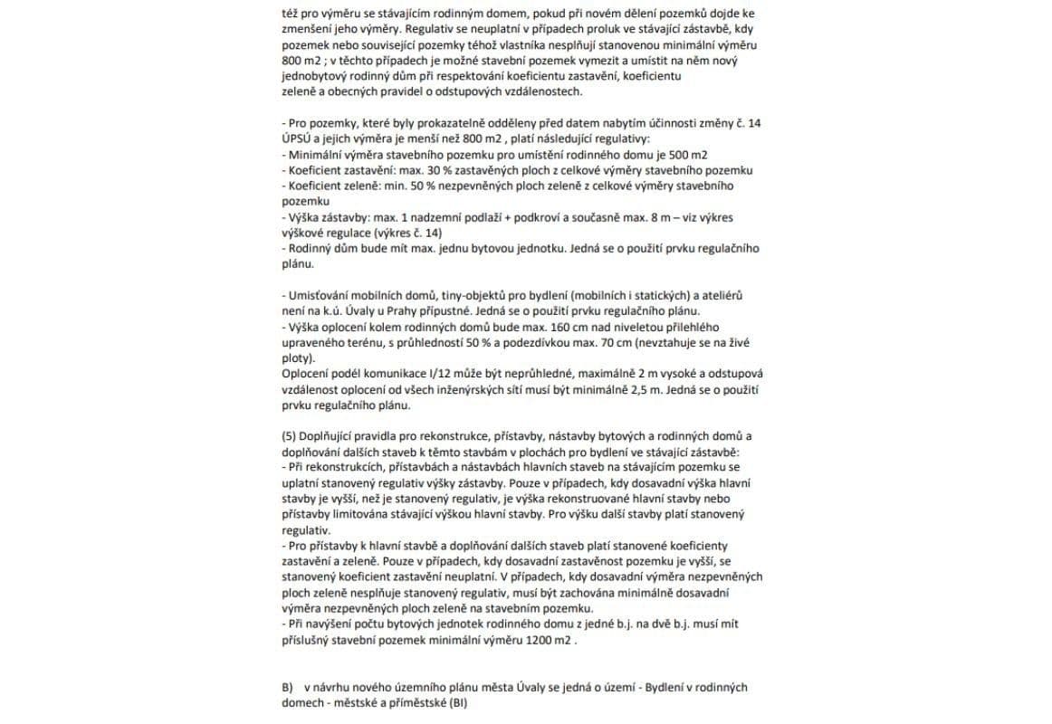 plot for sale, 5,835 m², Úvaly, Středočeský Region plot for sale, 5,835 m², Úvaly, Středočeský Region