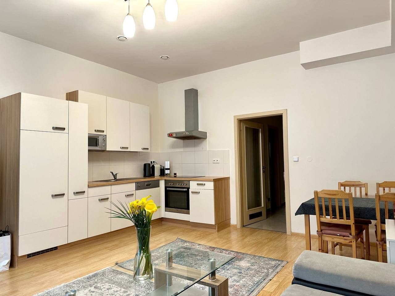 1 bedroom with open-plan kitchen flat to rent, 50 m², Bořivojova, Prague, Prague 1 bedroom with open-plan kitchen flat to rent, 50 m², Bořivojova, Prague, Prague