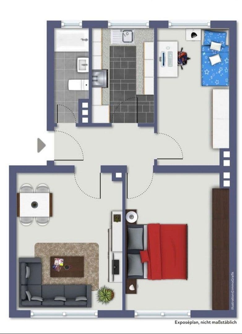 3 bedroom flat for sale, 67 m², Bangemannweg 4, Hanover, Lower Saxony 3 bedroom flat for sale, 67 m², Bangemannweg 4, Hanover, Lower Saxony