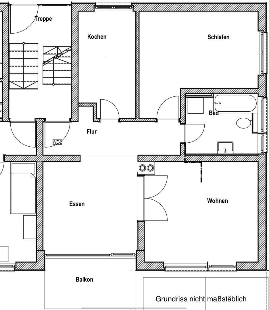3 bedroom flat to rent, 74 m², Gerbrunn, Bavaria 3 bedroom flat to rent, 74 m², Gerbrunn, Bavaria