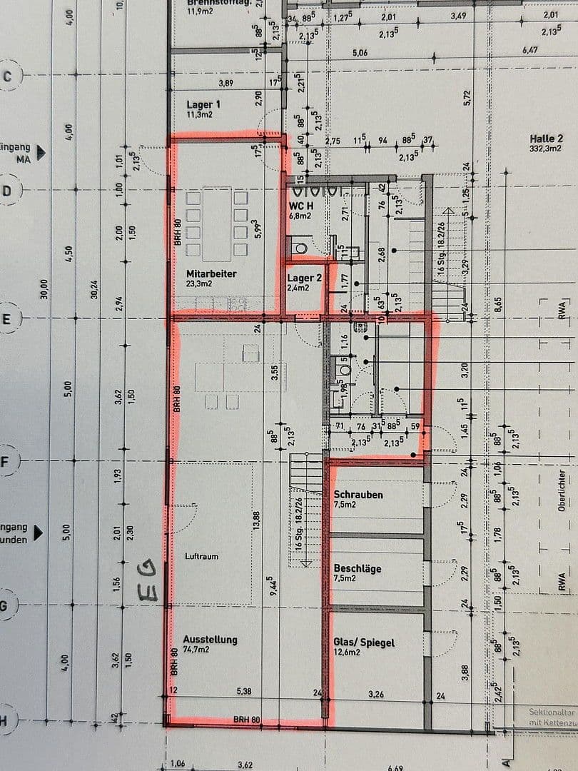office to rent, 196 m², Anhalter Str. 12, Hamm, North Rhine-Westphalia office to rent, 196 m², Anhalter Str. 12, Hamm, North Rhine-Westphalia