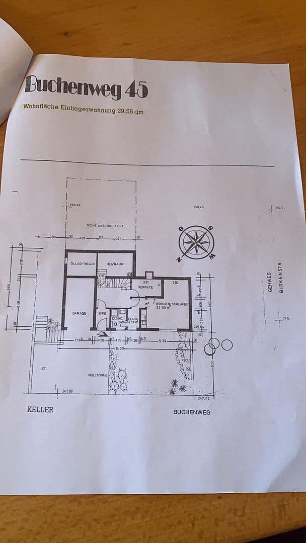 flat to rent, 30 m², Buchenweg 45, Würzburg, Bavaria flat to rent, 30 m², Buchenweg 45, Würzburg, Bavaria