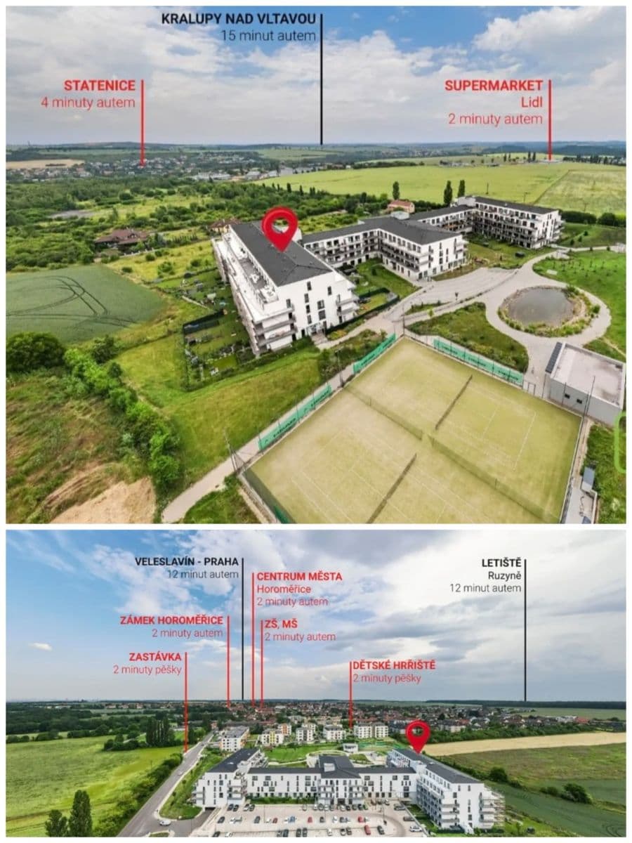 Studio flat to rent, 38 m², Velvarská, Horoměřice, Středočeský Region Studio flat to rent, 38 m², Velvarská, Horoměřice, Středočeský Region