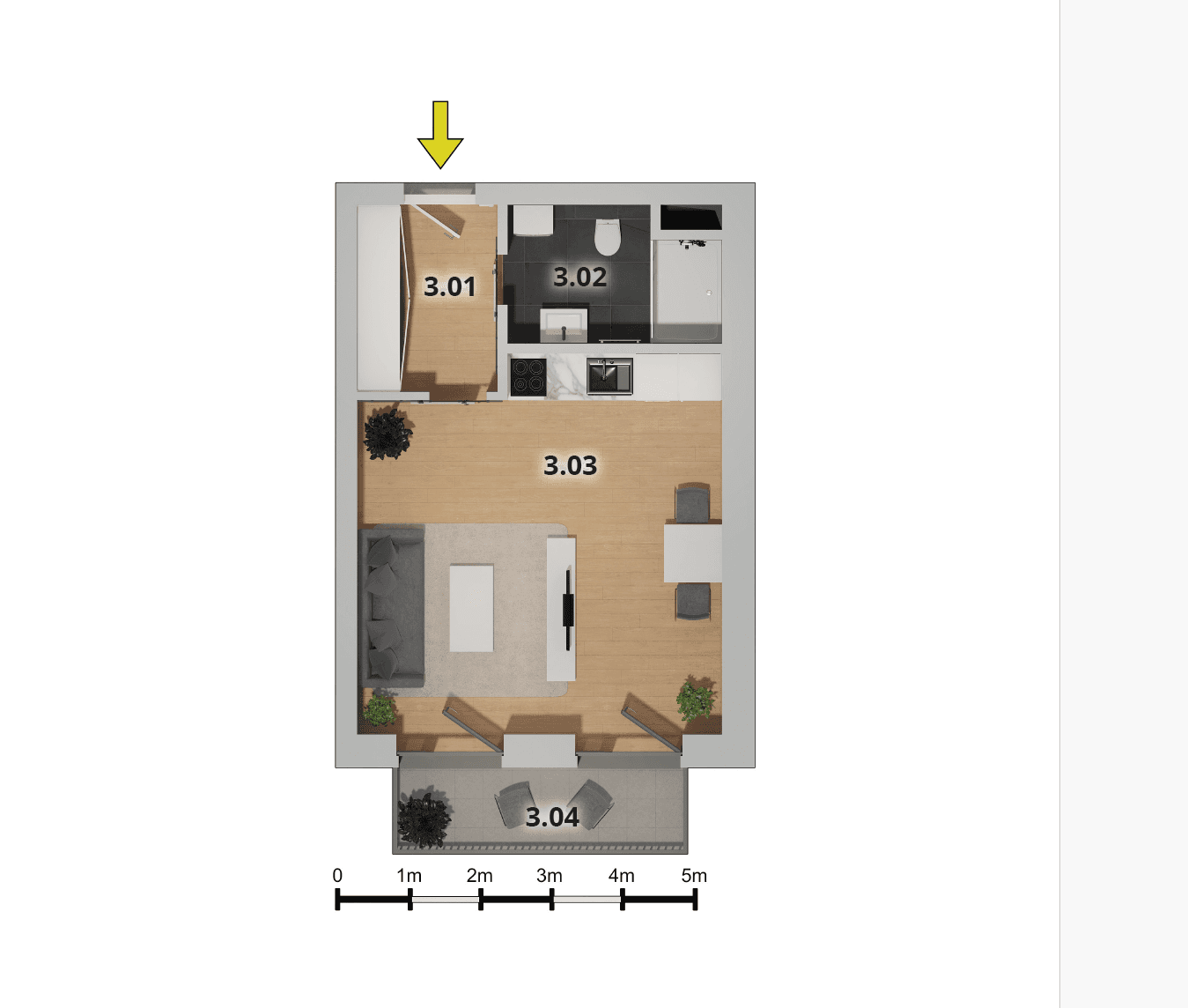 Studio flat to rent, 42 m², Český Brod, Středočeský Region Studio flat to rent, 42 m², Český Brod, Středočeský Region