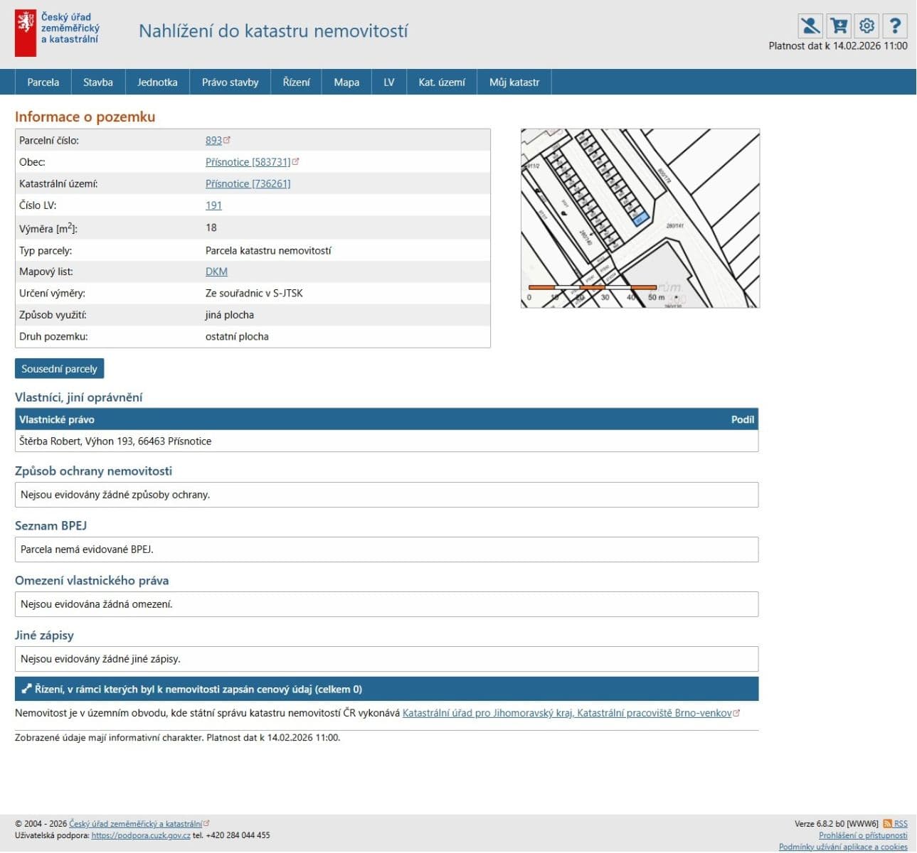 garage for sale, 18 m², Výhon, Přísnotice, Jihomoravský Region garage for sale, 18 m², Výhon, Přísnotice, Jihomoravský Region