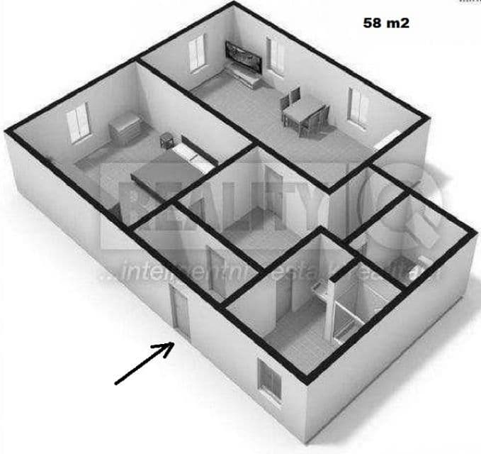 1 bedroom with open-plan kitchen flat to rent, 58 m², Sportovní, Kozojedy, Středočeský Region 1 bedroom with open-plan kitchen flat to rent, 58 m², Sportovní, Kozojedy, Středočeský Region
