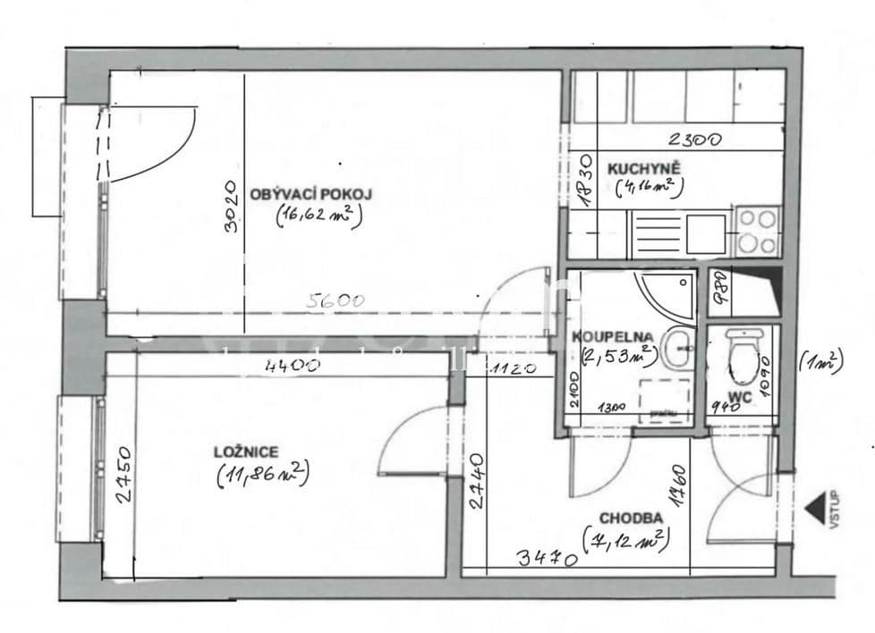 1 bedroom with open-plan kitchen flat for sale, 45 m², Famfulíkova, Prague, Prague 1 bedroom with open-plan kitchen flat for sale, 45 m², Famfulíkova, Prague, Prague