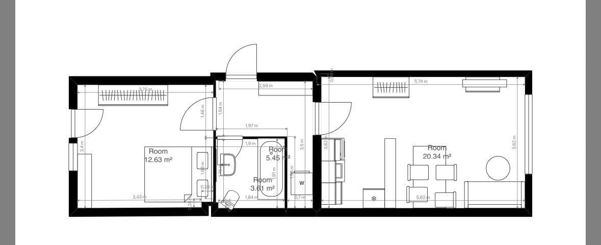 2 bedroom flat to rent, 44 m², Sperberstraße 19, Nürnberg, Bavaria 2 bedroom flat to rent, 44 m², Sperberstraße 19, Nürnberg, Bavaria