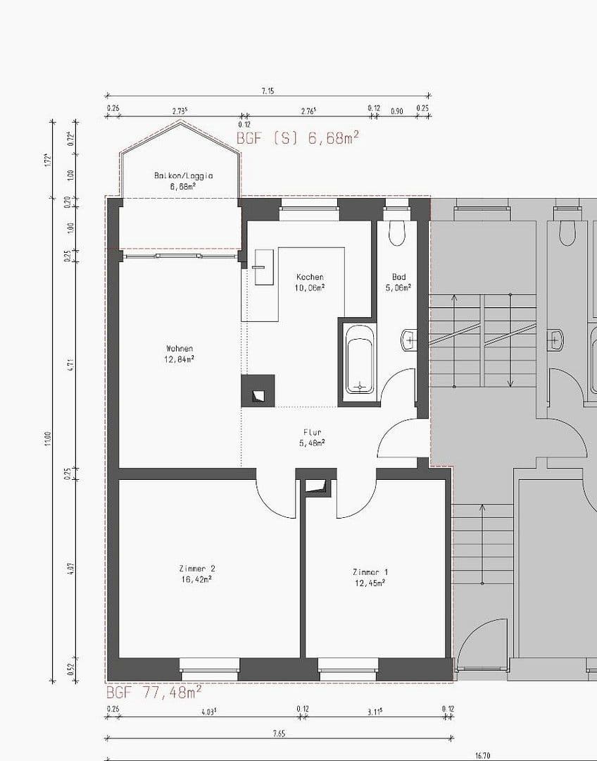 2 bedroom flat for sale, 68 m², Hindenburgstraße, 12, Konstanz, Baden-Württemberg 2 bedroom flat for sale, 68 m², Hindenburgstraße, 12, Konstanz, Baden-Württemberg
