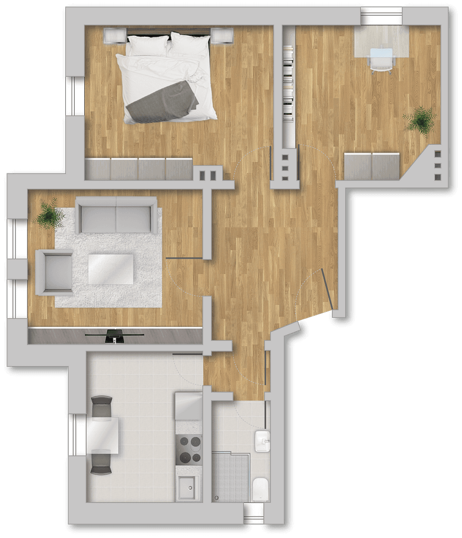 3 bedroom flat to rent, 67 m², Mühlenstraße 134, Bielefeld, North Rhine-Westphalia 3 bedroom flat to rent, 67 m², Mühlenstraße 134, Bielefeld, North Rhine-Westphalia