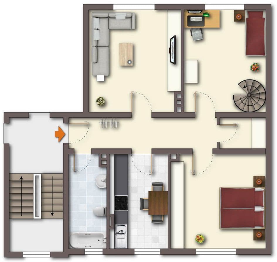5 bedroom flat for sale, 124 m², Brandenburgstr. 16, Wuppertal, North Rhine-Westphalia 5 bedroom flat for sale, 124 m², Brandenburgstr. 16, Wuppertal, North Rhine-Westphalia