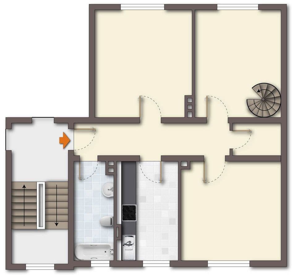 5 bedroom flat for sale, 124 m², Brandenburgstr. 16, Wuppertal, North Rhine-Westphalia 5 bedroom flat for sale, 124 m², Brandenburgstr. 16, Wuppertal, North Rhine-Westphalia
