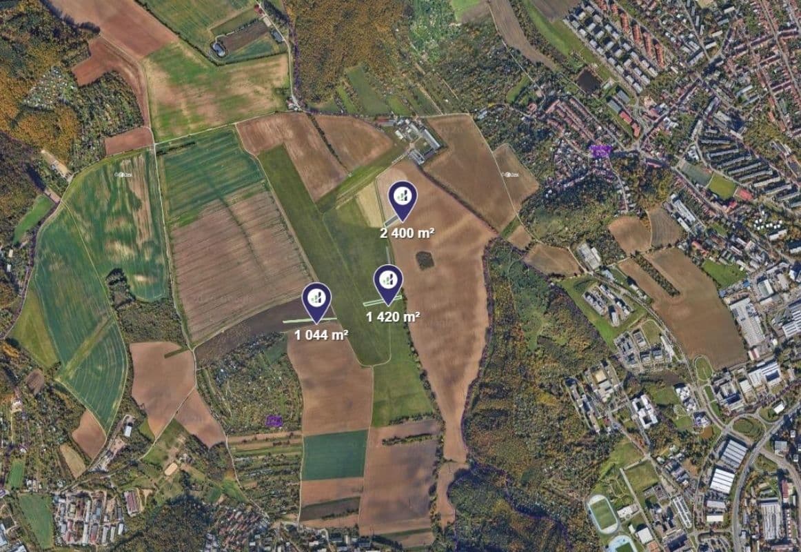 plot for sale, 4,864 m², Brno, Jihomoravský Region plot for sale, 4,864 m², Brno, Jihomoravský Region