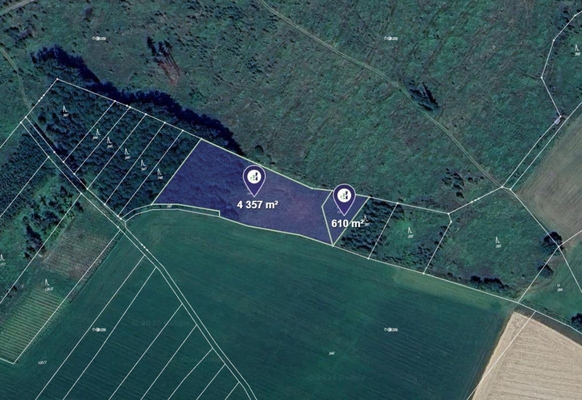 plot for sale, 4,967 m², Lavičky, Vysočina Region plot for sale, 4,967 m², Lavičky, Vysočina Region