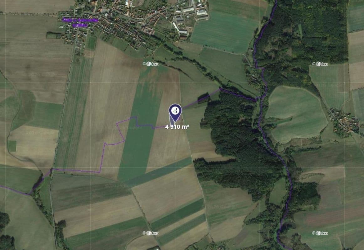 plot for sale, 2,455 m², Břežany, Středočeský Region plot for sale, 2,455 m², Břežany, Středočeský Region