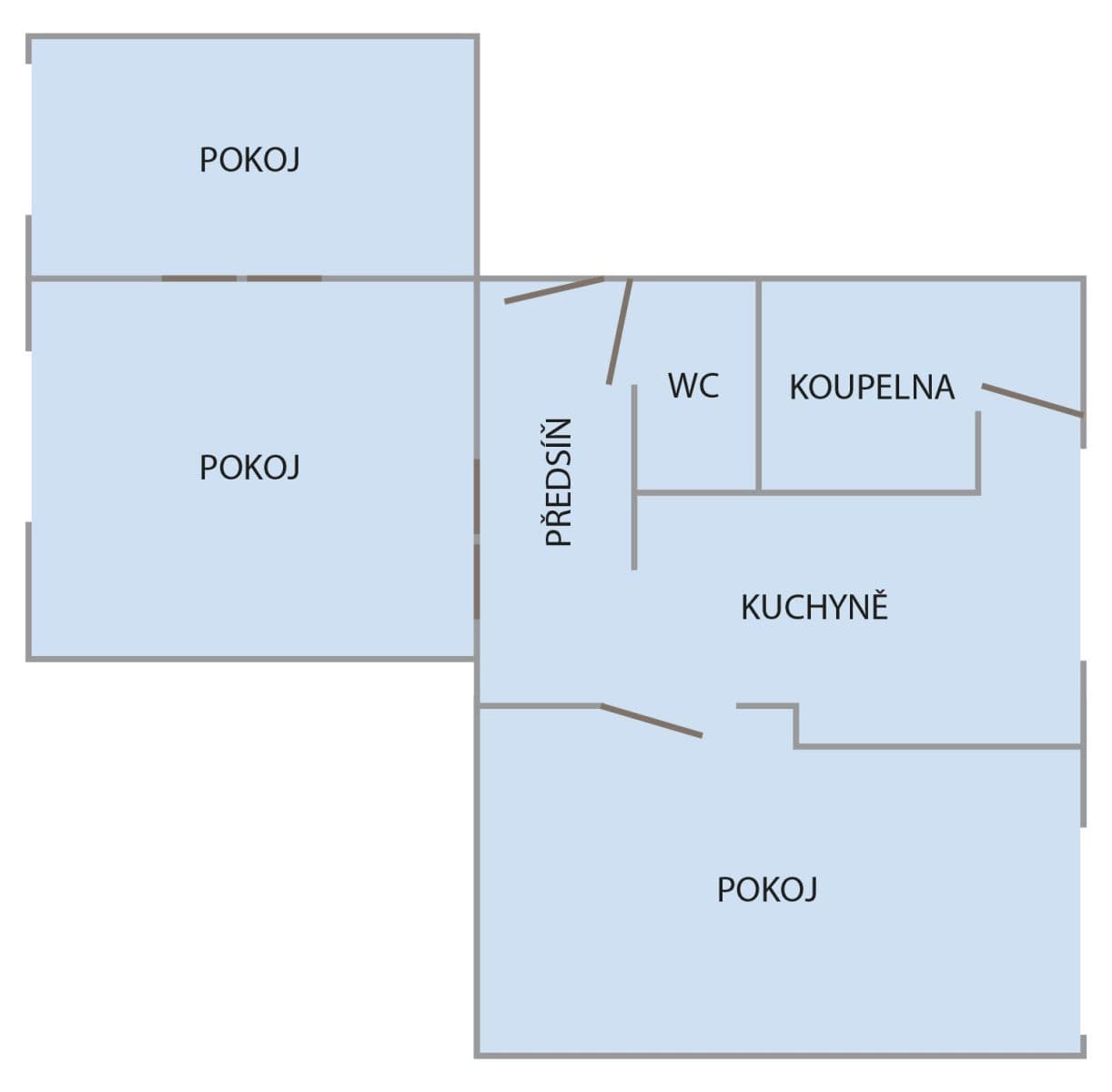 3 bedroom flat to rent, 55 m², Molákova, Prague, Prague 3 bedroom flat to rent, 55 m², Molákova, Prague, Prague