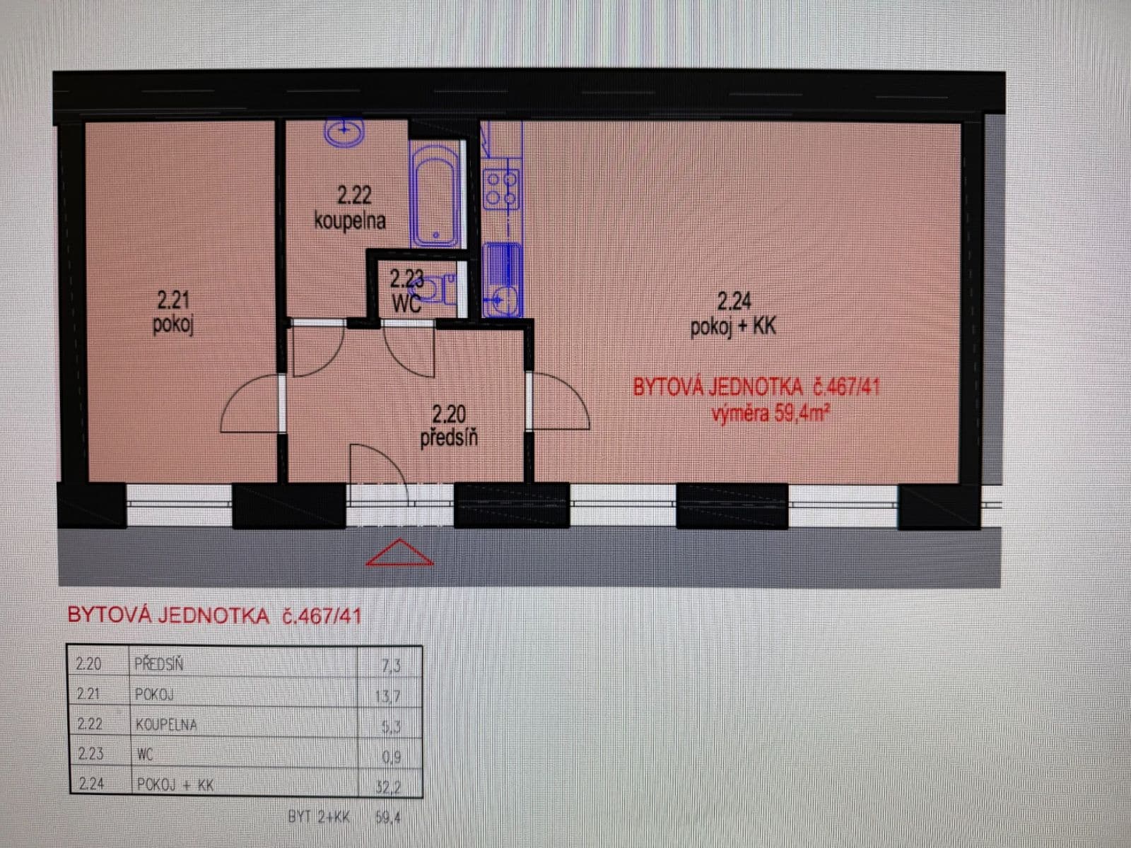 1 bedroom with open-plan kitchen flat to rent, 59 m², Cejl, Brno, Jihomoravský Region 1 bedroom with open-plan kitchen flat to rent, 59 m², Cejl, Brno, Jihomoravský Region