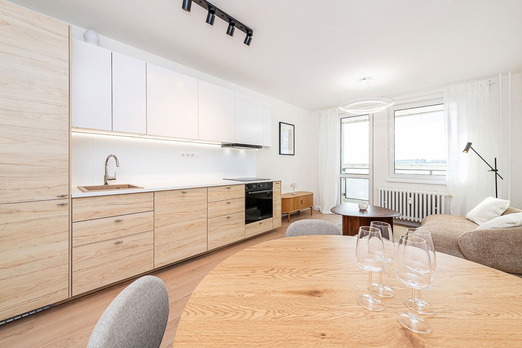 3 bedroom with open-plan kitchen flat for sale, 80 m², Hrusická, Prague, Prague 3 bedroom with open-plan kitchen flat for sale, 80 m², Hrusická, Prague, Prague