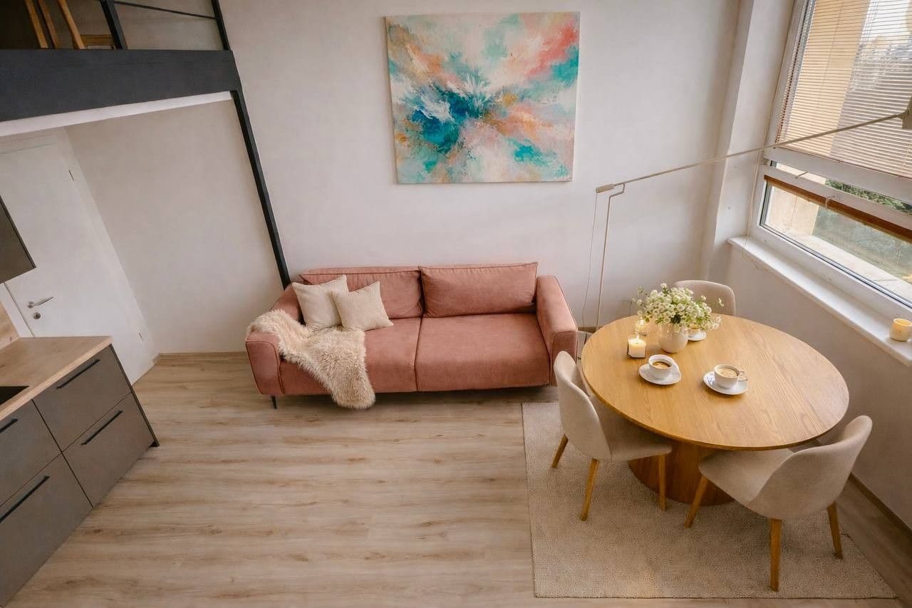 1 bedroom with open-plan kitchen flat to rent, 55 m², Kubánské náměstí, Prague, Prague 1 bedroom with open-plan kitchen flat to rent, 55 m², Kubánské náměstí, Prague, Prague