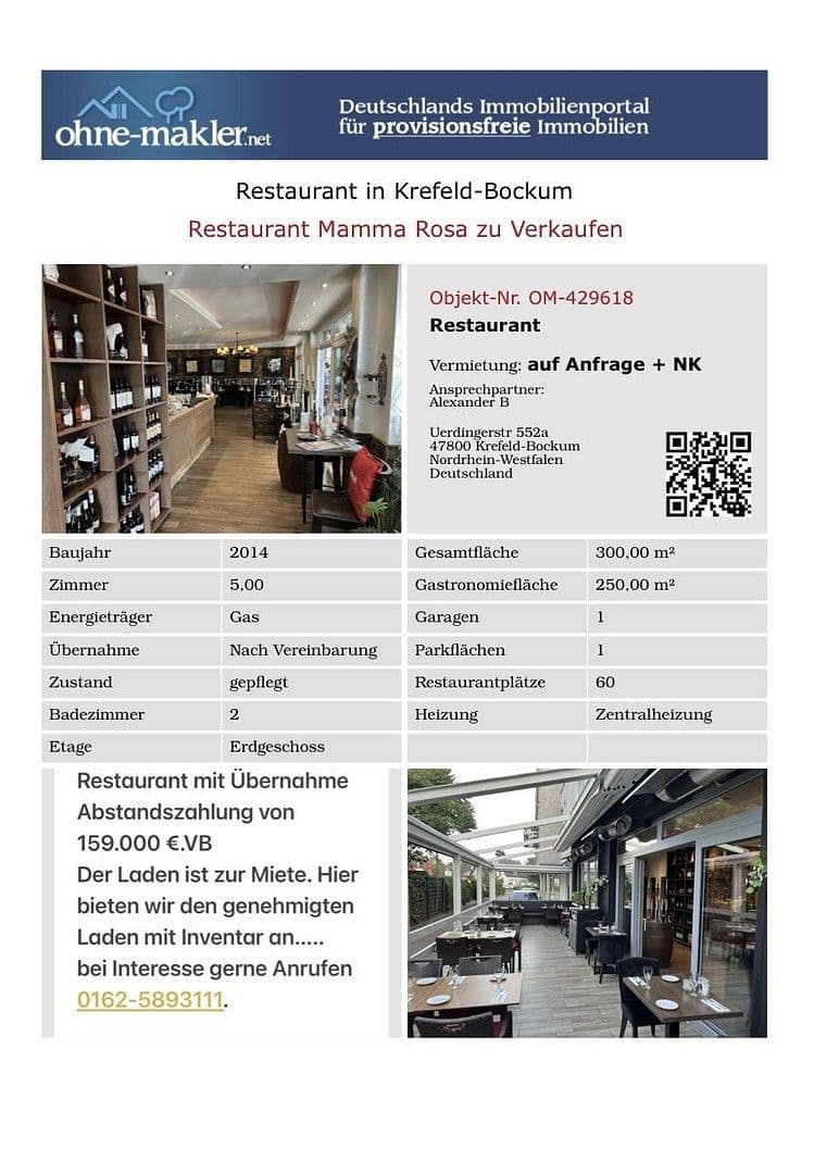 non-residential property to rent, 300 m², Uerdingerstr 552a, Krefeld-Bockum, North Rhine-Westphalia non-residential property to rent, 300 m², Uerdingerstr 552a, Krefeld-Bockum, North Rhine-Westphalia