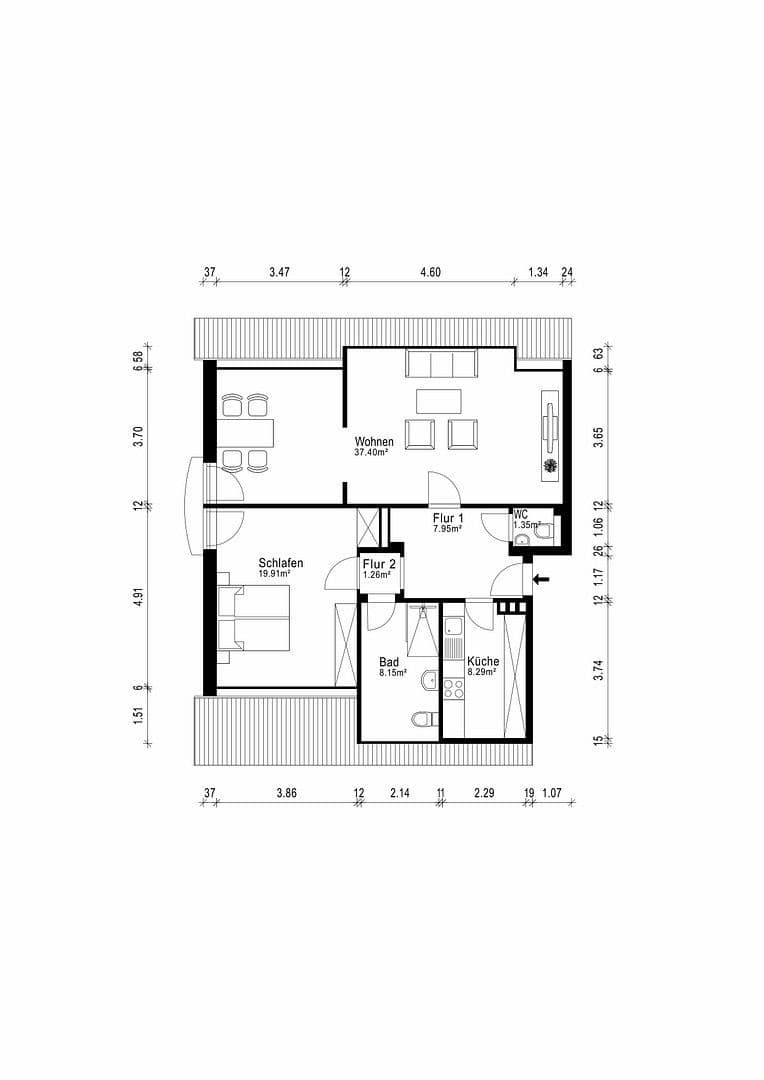 3 bedroom flat for sale, 85 m², Bergedorf, Hamburg 3 bedroom flat for sale, 85 m², Bergedorf, Hamburg