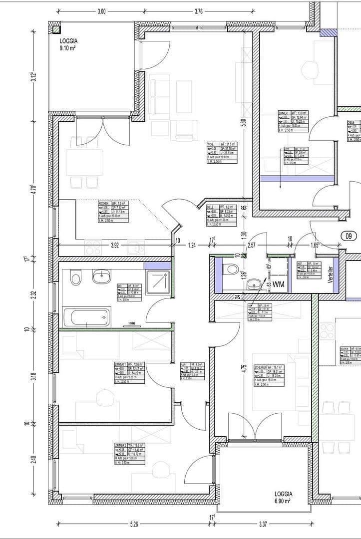 4 bedroom flat to rent, 117 m², Ludwigshafen, Rhineland-Palatinate 4 bedroom flat to rent, 117 m², Ludwigshafen, Rhineland-Palatinate