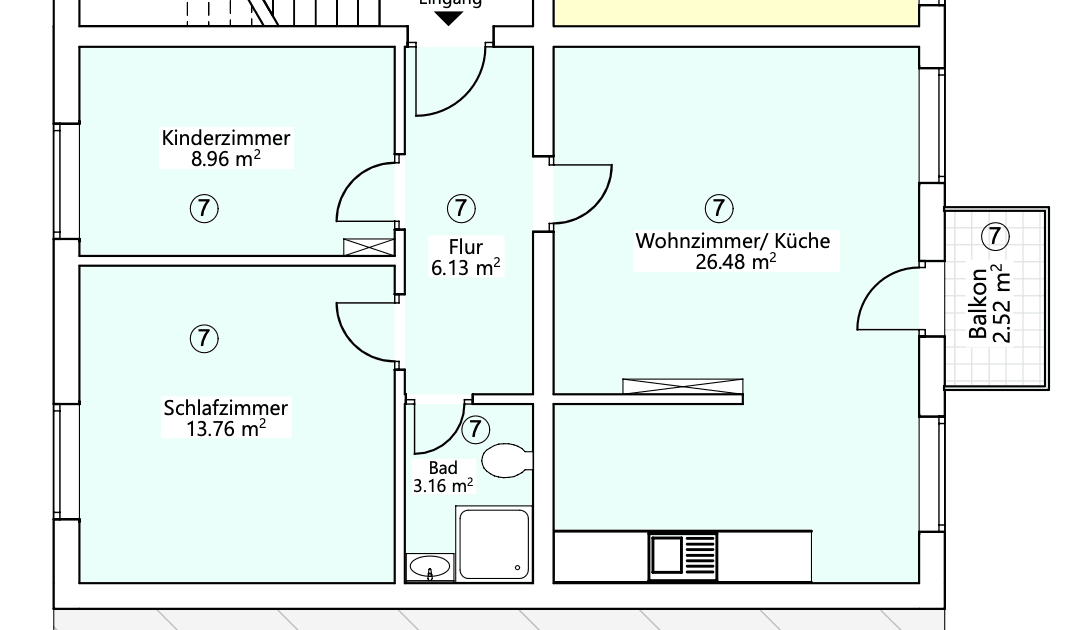 3 bedroom flat to rent, 69 m², Rudolfstraße 24, Aachen, North Rhine-Westphalia 3 bedroom flat to rent, 69 m², Rudolfstraße 24, Aachen, North Rhine-Westphalia