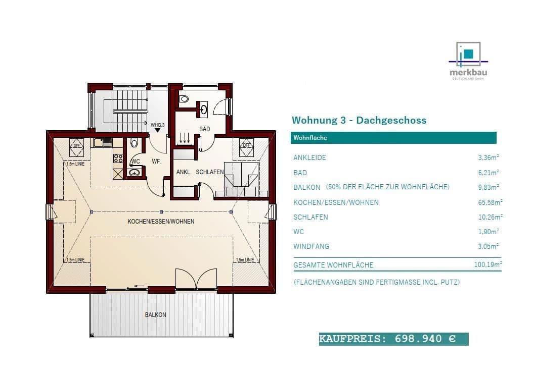 3 bedroom flat for sale, 112 m², Landshut, Bavaria 3 bedroom flat for sale, 112 m², Landshut, Bavaria